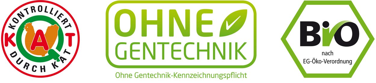 KAT, Ohne Gentechnik, Bio KAT, Ohne Gentechnik, Bio